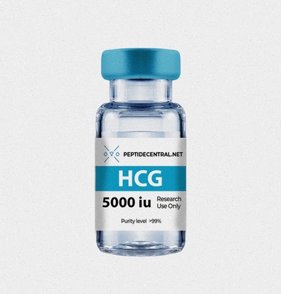 Flacon de HCG et seringue