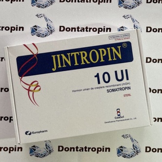 Flacon et seringue Jintropin